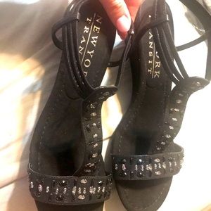 These are new New York Transit shoes sz 11, black